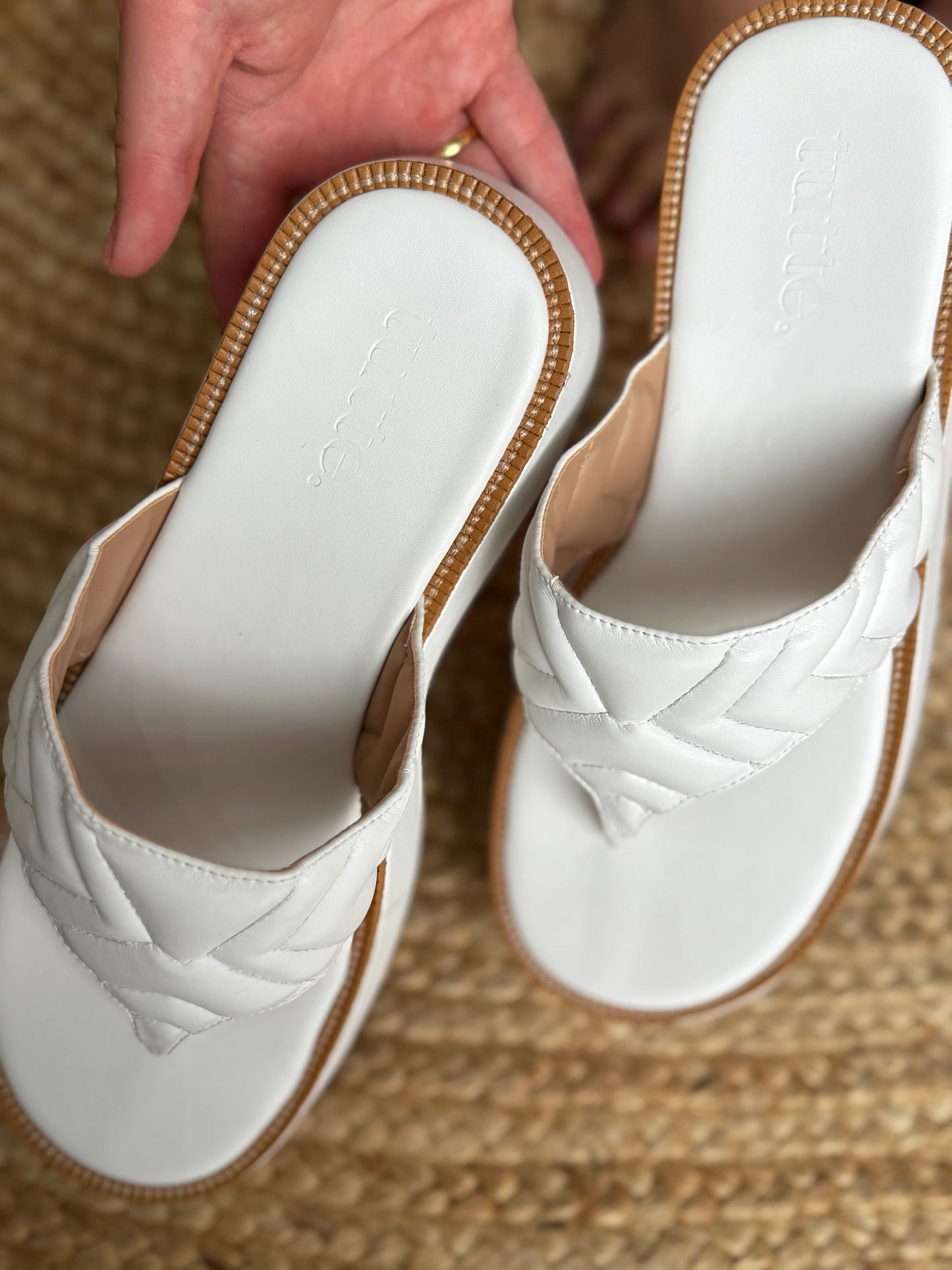 Flatform Lina - Branca