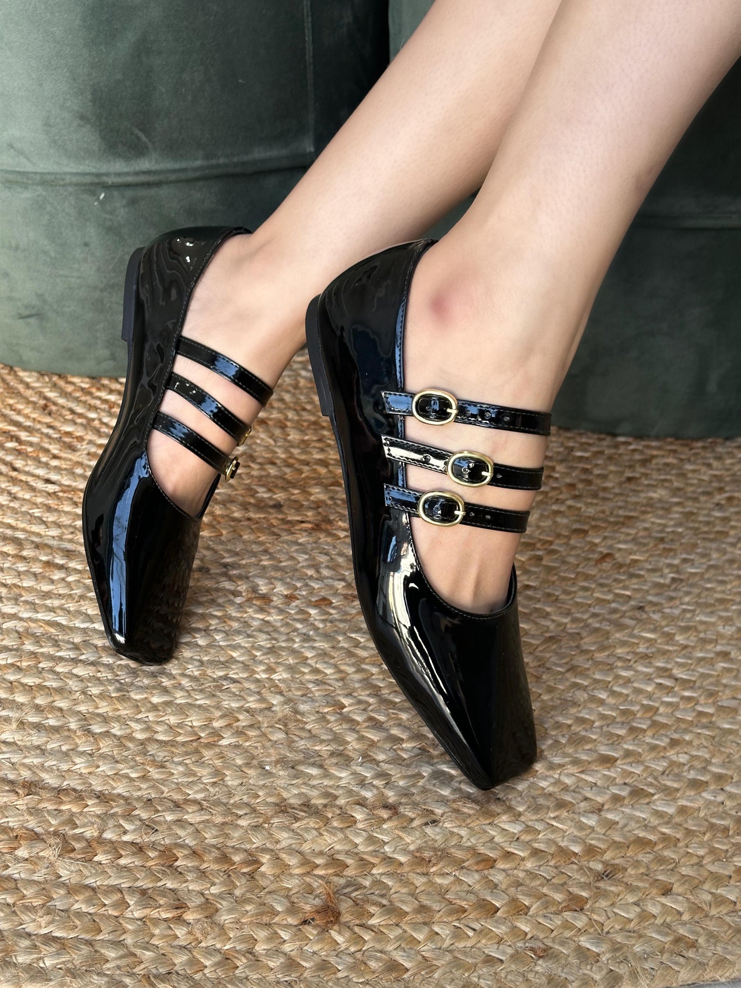Sapatilha Camille Boneca - Preto