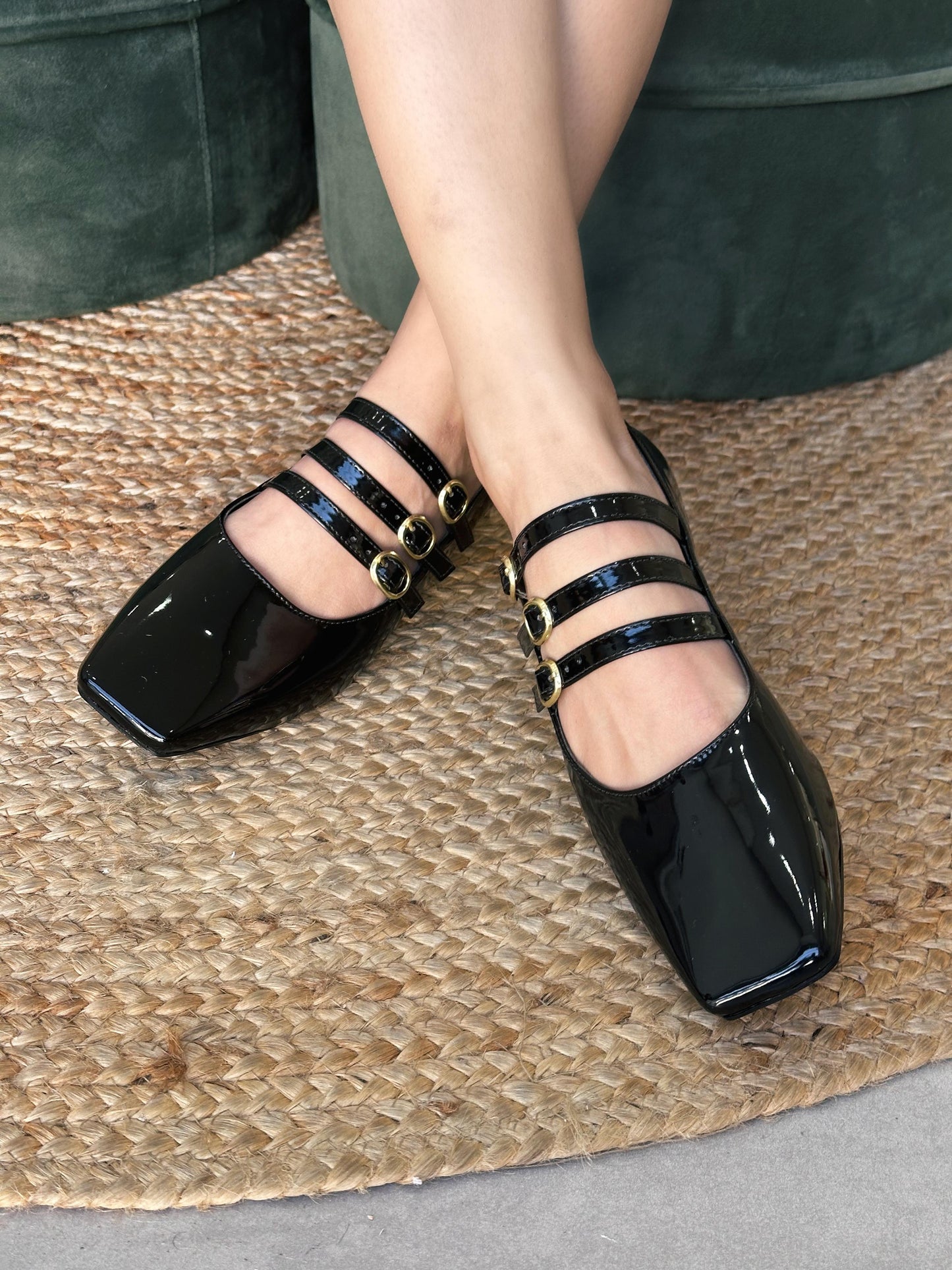 Sapatilha Camille Boneca - Preto