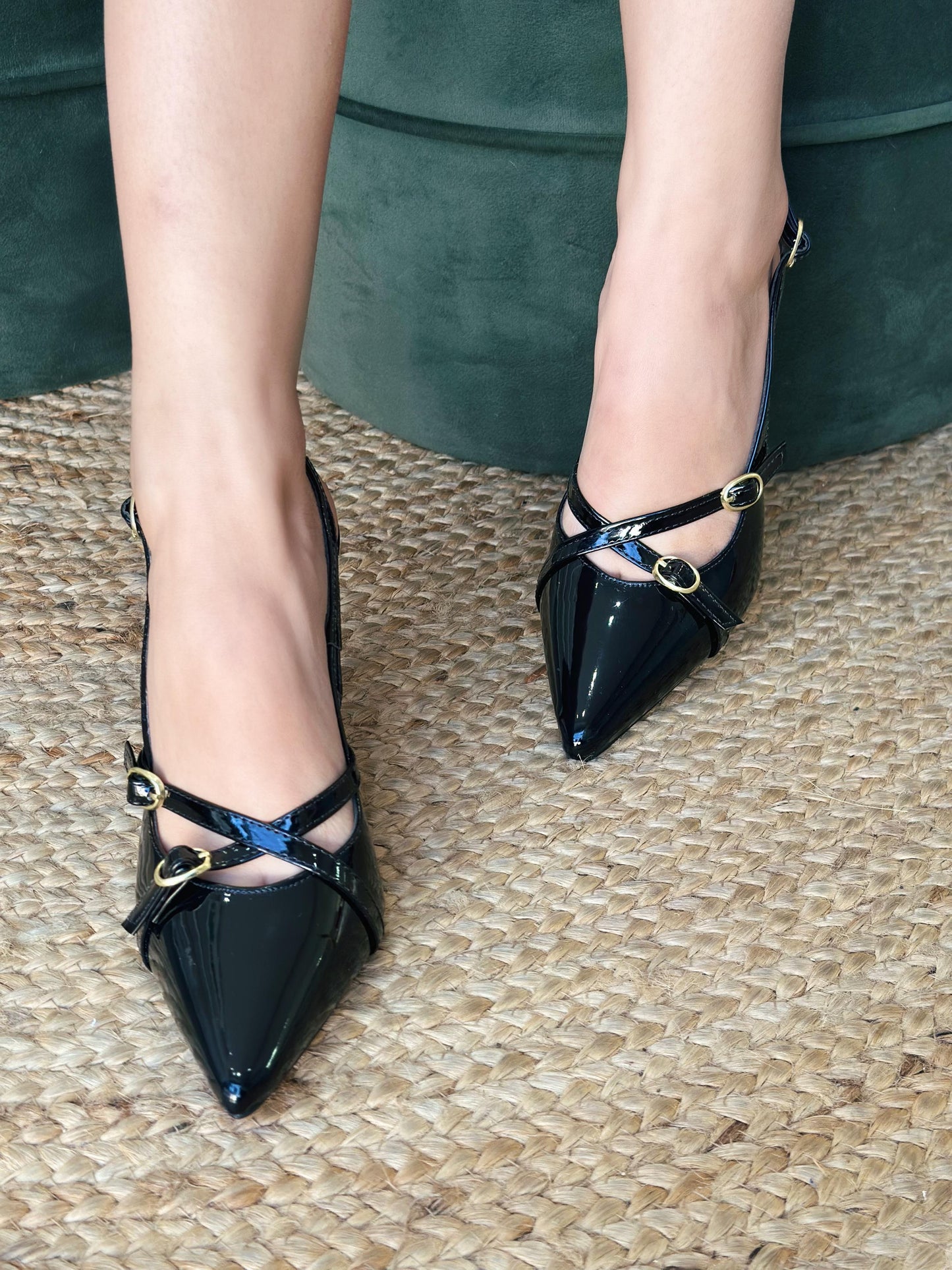 Scarpin Charlotte - Preto