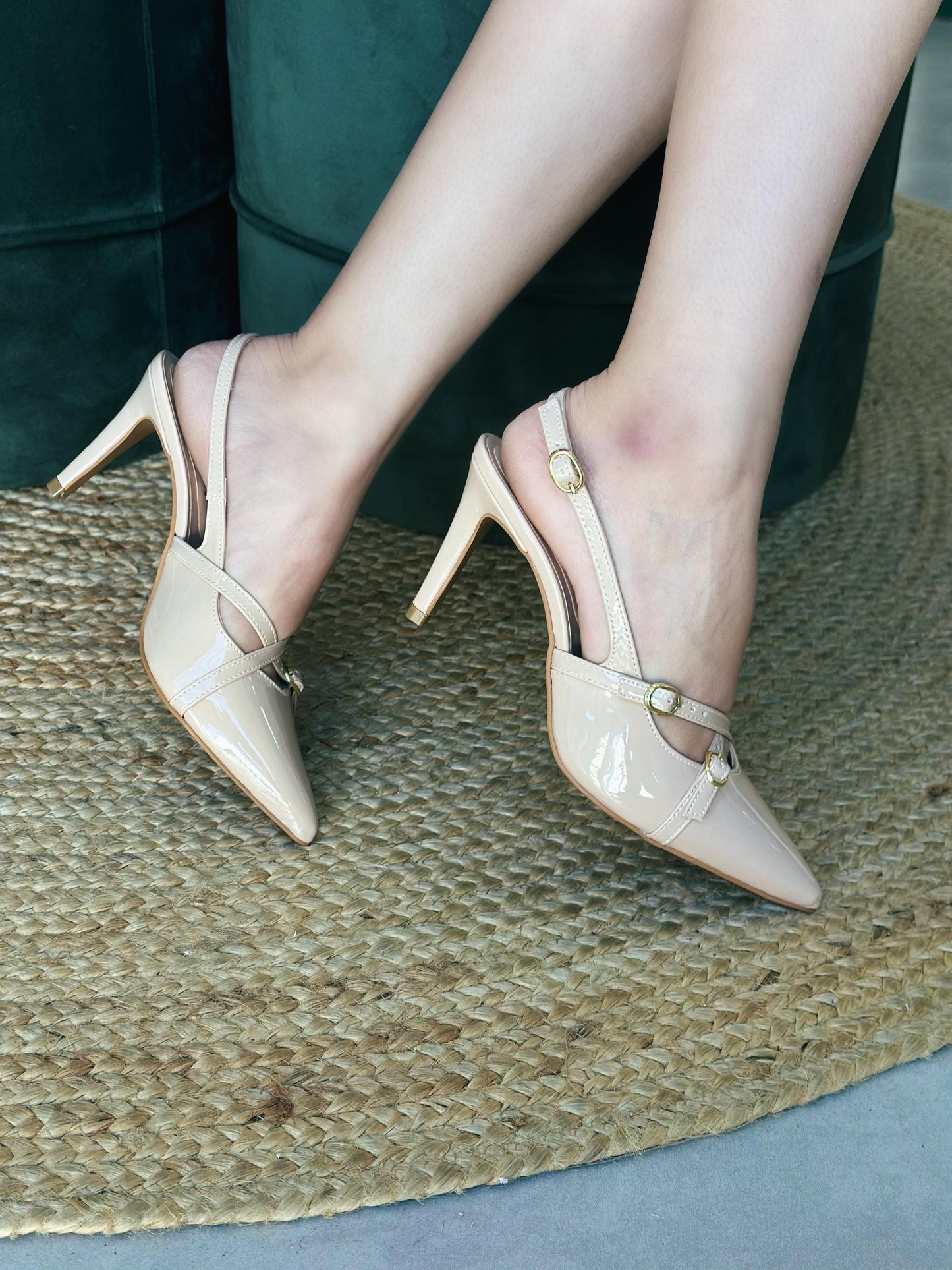 Scarpin Charlotte - Nude