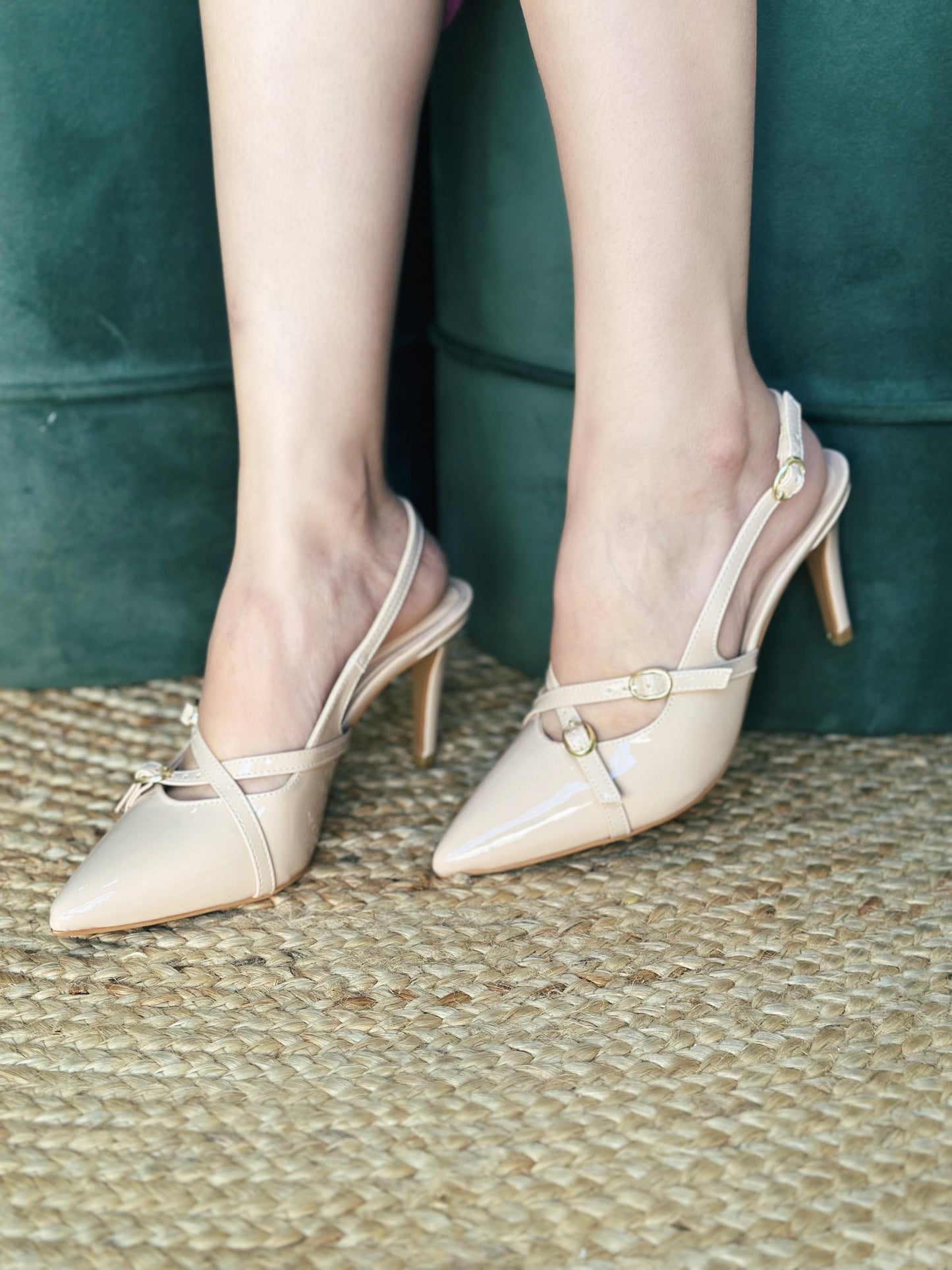 Scarpin Charlotte - Nude