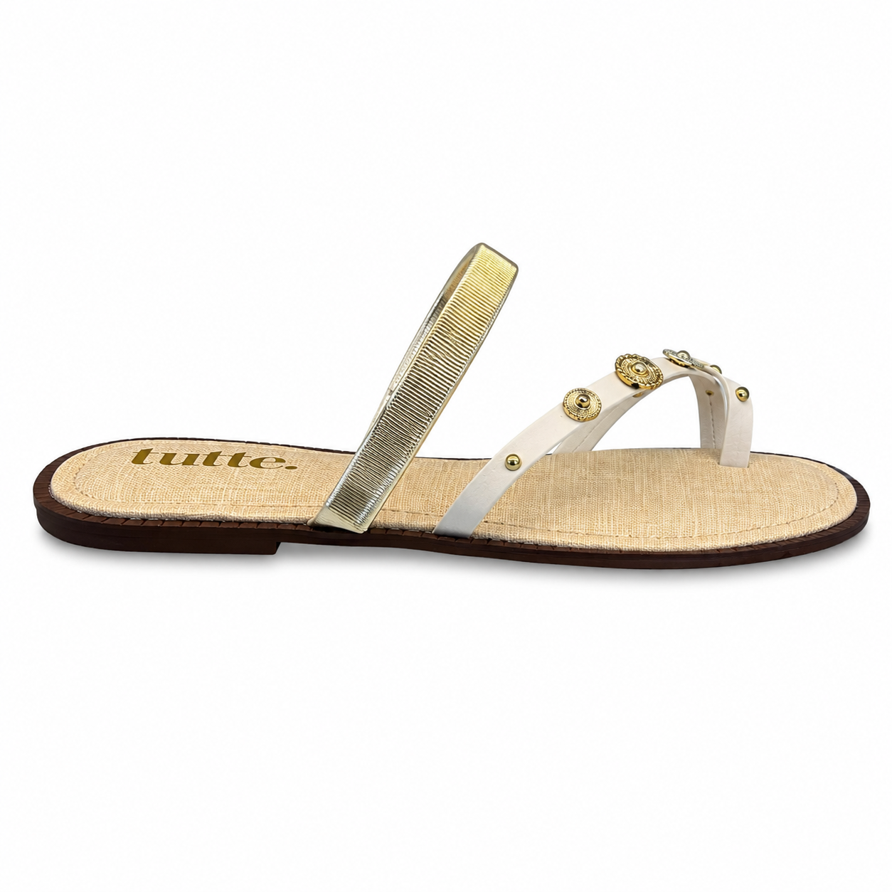 Rasteira Mel - Off White