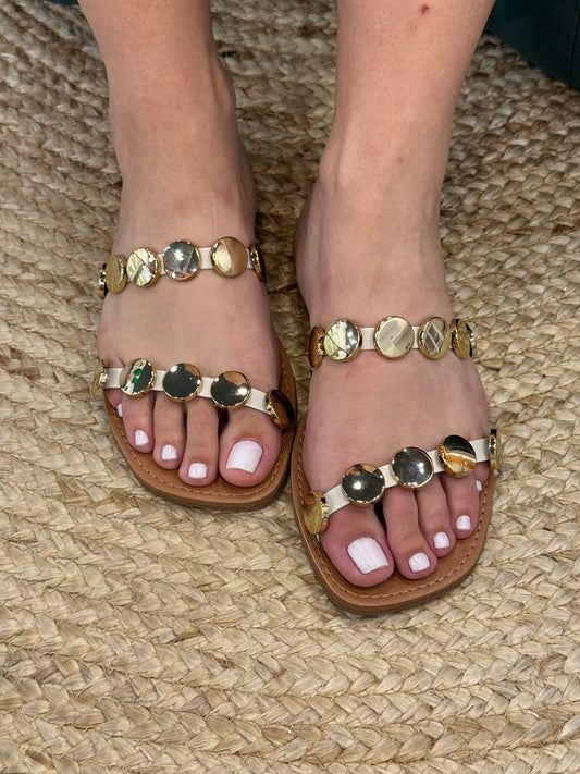 Rasteira Dai - Off White