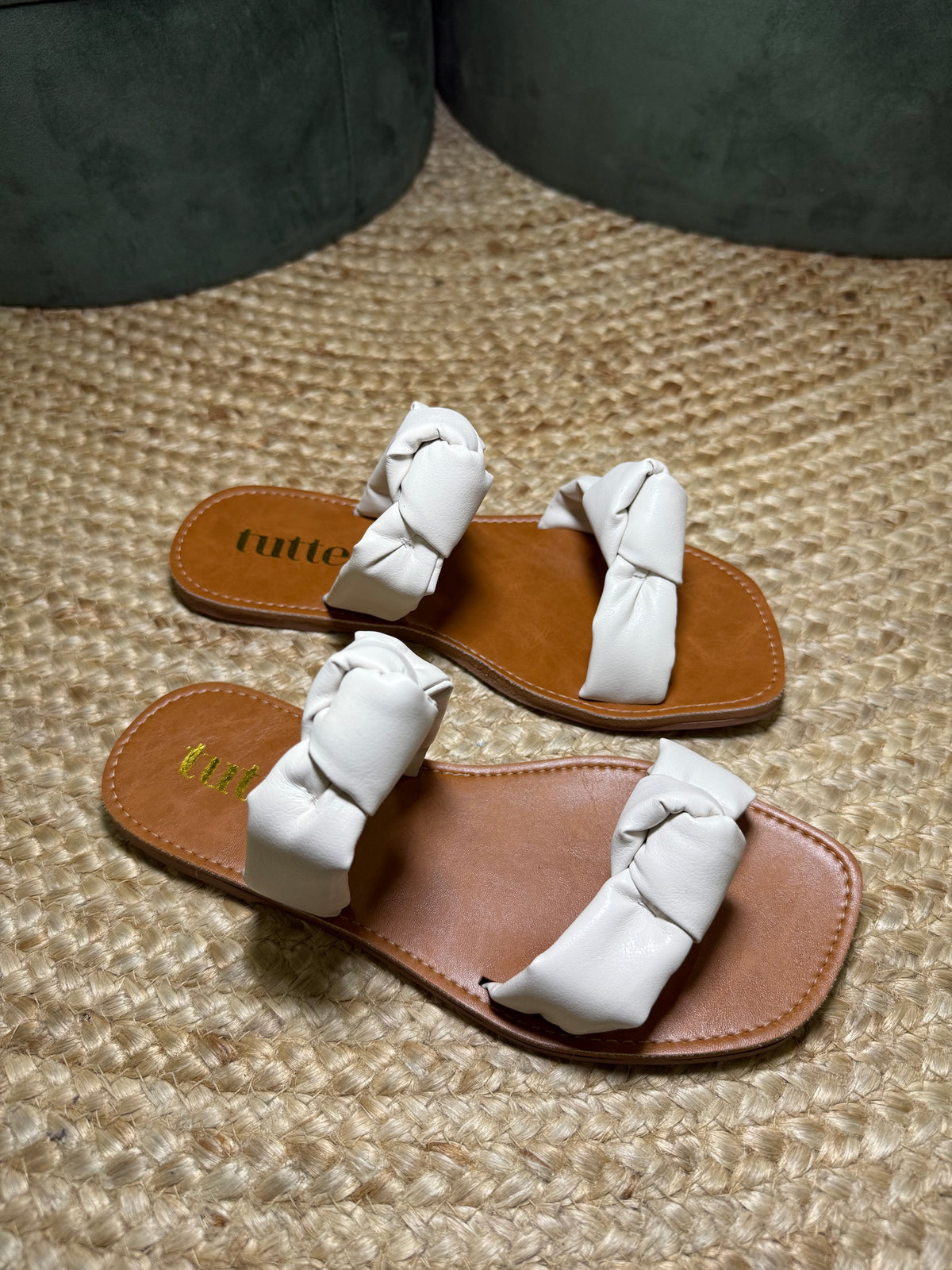 Rasteira Lola - Off white