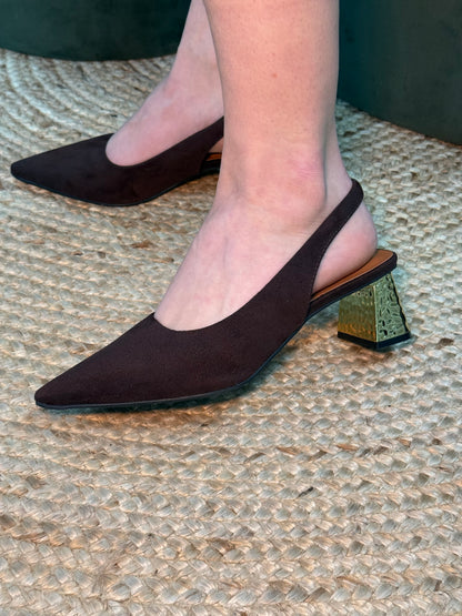 Scarpin Aline - Chocolate