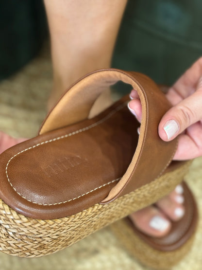 Flatform Lina - Marrom