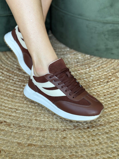 Tênis Mary - Marrom