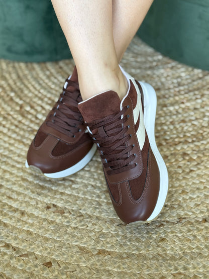 Tênis Mary - Marrom