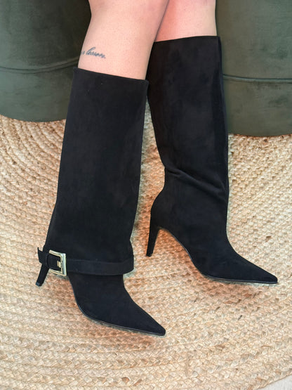 Bota Alissa 2 em 1 - Preta