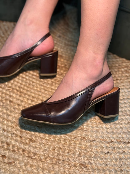 Scarpin Celina - Marrom Café