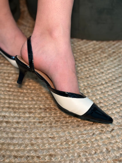 Scarpin Adele - Bicolor