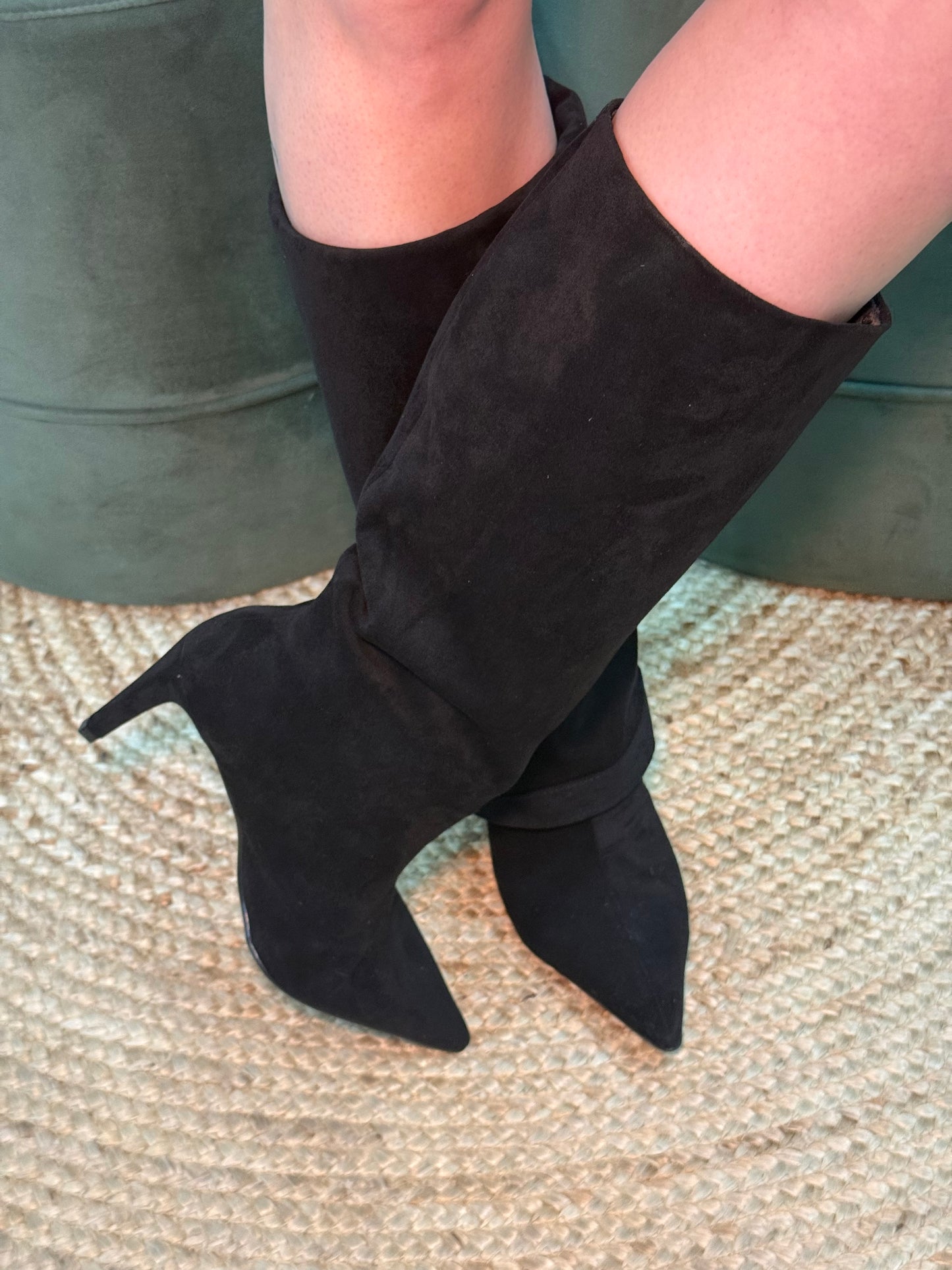 Bota Alissa 2 em 1 - Preta