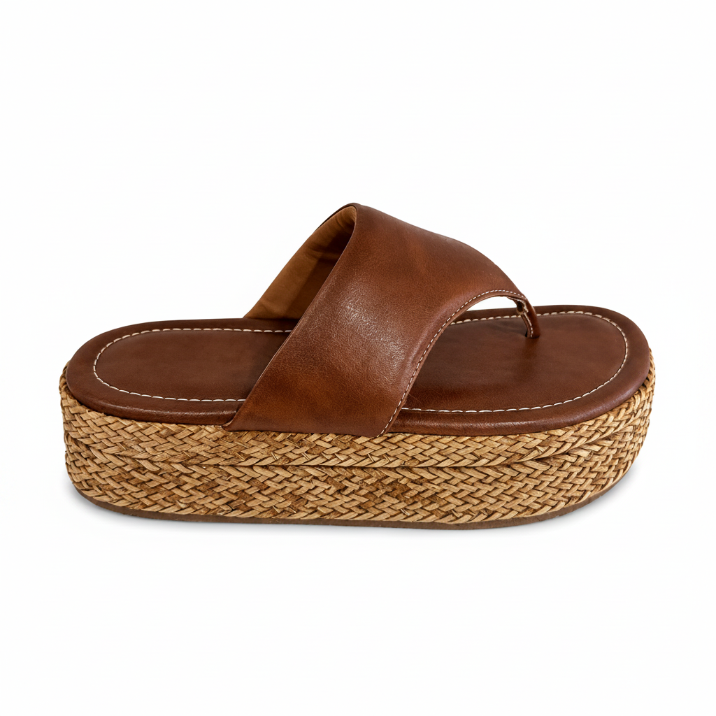 Flatform Lina - Marrom