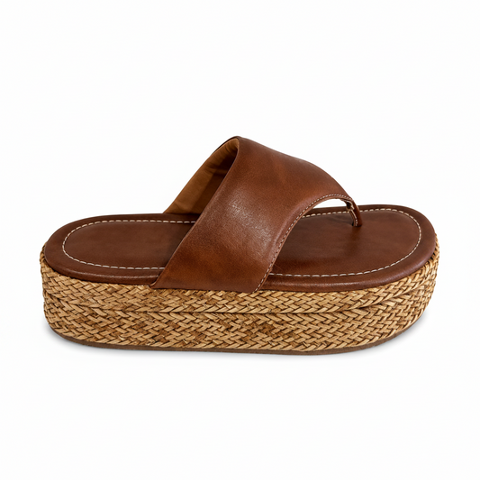 Flatform Lina - Marrom