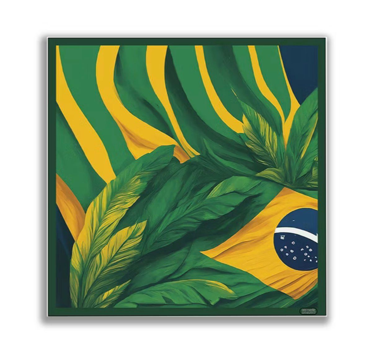 Lenço Brasil - 90x90cm