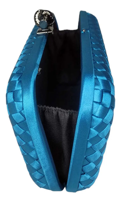 Bolsa Clutch - Azul Petróleo