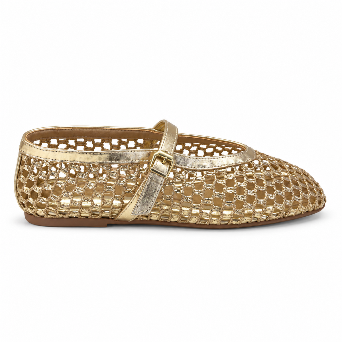 Sapatilha Mila - Ouro light