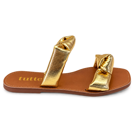 Rasteira Lola - Ouro